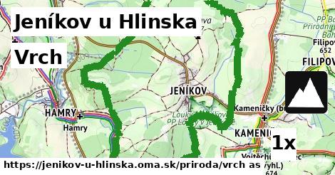 vrch v Jeníkov u Hlinska