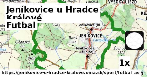 Futbal, Jeníkovice u Hradce Králové