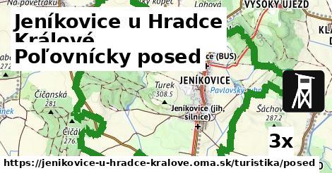 Poľovnícky posed, Jeníkovice u Hradce Králové