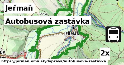 Autobusová zastávka, Jeřmaň