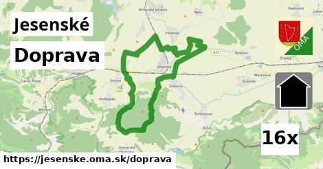 doprava v Jesenské