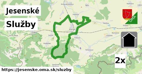 služby v Jesenské