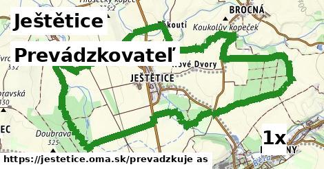 prevádzkovateľ v Ještětice