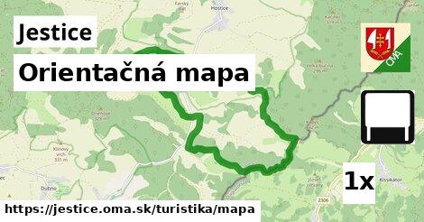 Orientačná mapa, Jestice