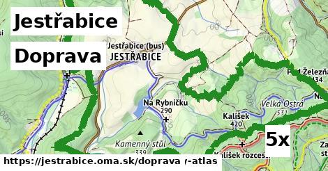 doprava v Jestřabice