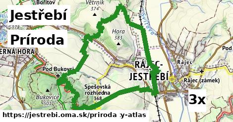 príroda v Jestřebí