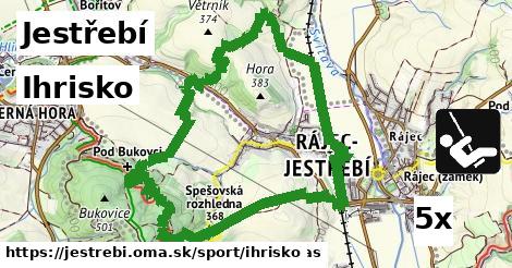 Ihrisko, Jestřebí