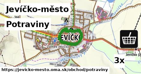 potraviny v Jevíčko-město