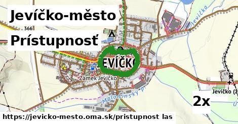 prístupnosť v Jevíčko-město