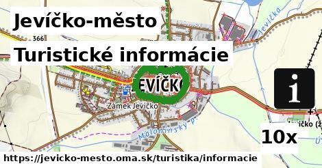 Turistické informácie, Jevíčko-město