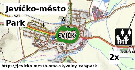 park v Jevíčko-město