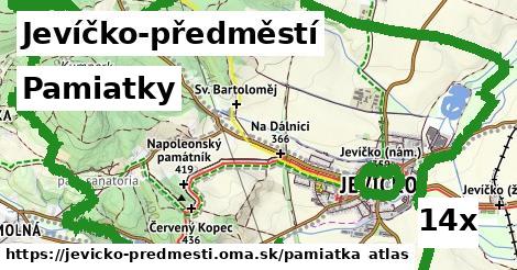 pamiatky v Jevíčko-předměstí
