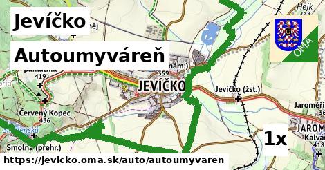 Autoumyváreň, Jevíčko
