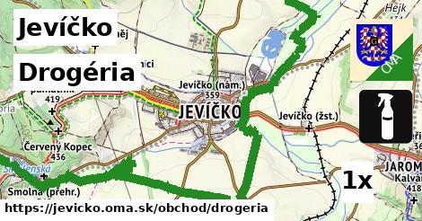 Drogéria, Jevíčko