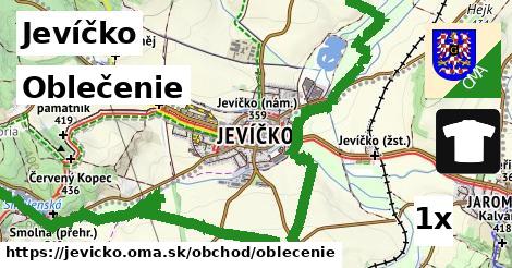 Oblečenie, Jevíčko