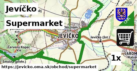 Supermarket, Jevíčko