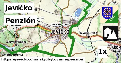 Penzión, Jevíčko