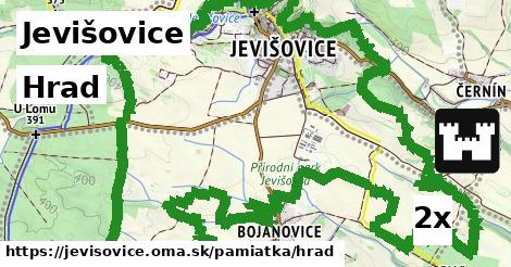 Hrad, Jevišovice