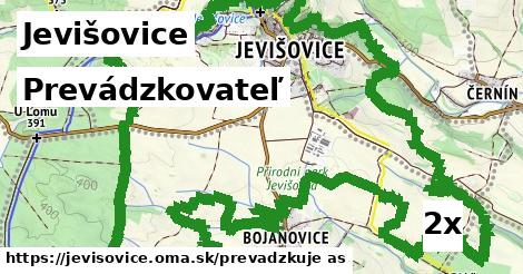 prevádzkovateľ v Jevišovice