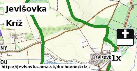 Kríž, Jevišovka