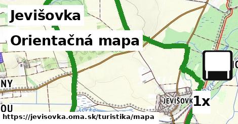 Orientačná mapa, Jevišovka