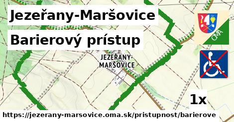 Barierový prístup, Jezeřany-Maršovice