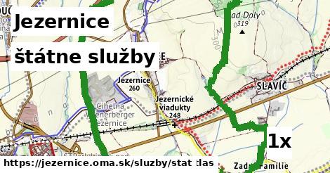 štátne služby, Jezernice