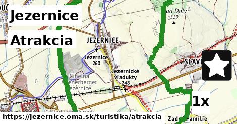 Atrakcia, Jezernice