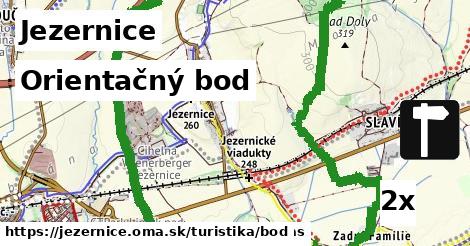 Orientačný bod, Jezernice