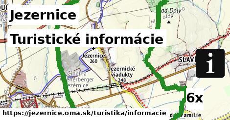 Turistické informácie, Jezernice