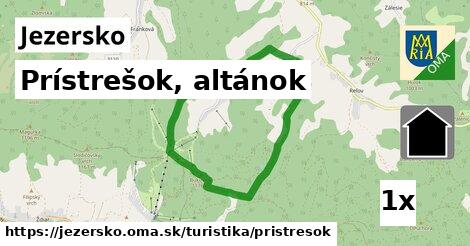 Prístrešok, altánok, Jezersko