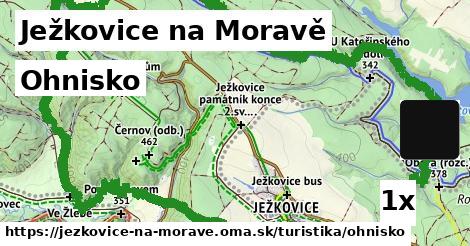 ohnisko v Ježkovice na Moravě