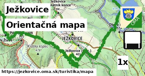 Orientačná mapa, Ježkovice