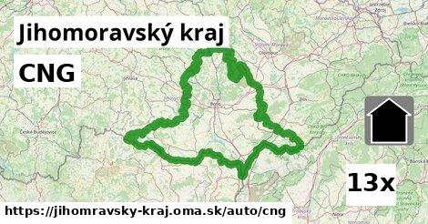 CNG, Jihomoravský kraj