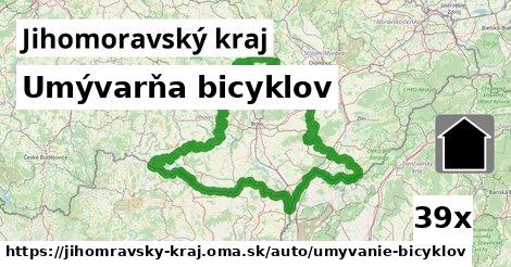 Umývarňa bicyklov, Jihomoravský kraj