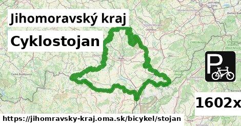 Cyklostojan, Jihomoravský kraj