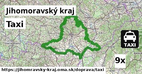 Taxi, Jihomoravský kraj