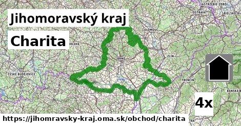 Charita, Jihomoravský kraj