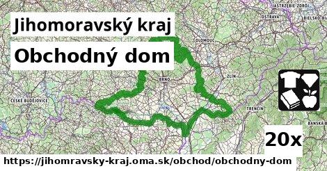 Obchodný dom, Jihomoravský kraj