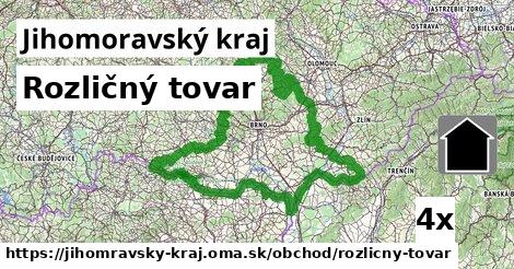 Rozličný tovar, Jihomoravský kraj