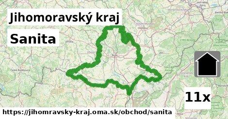 Sanita, Jihomoravský kraj