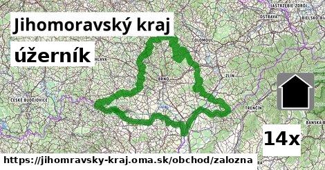 úžerník, Jihomoravský kraj