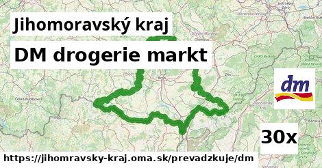 DM drogerie markt, Jihomoravský kraj