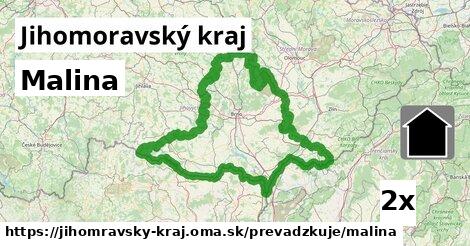 Malina, Jihomoravský kraj