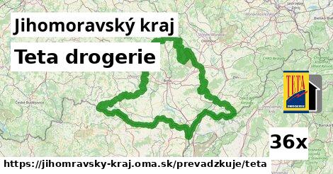 Teta drogerie, Jihomoravský kraj