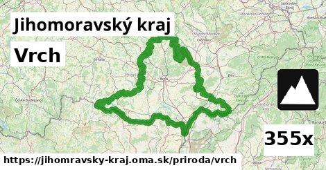 Vrch, Jihomoravský kraj