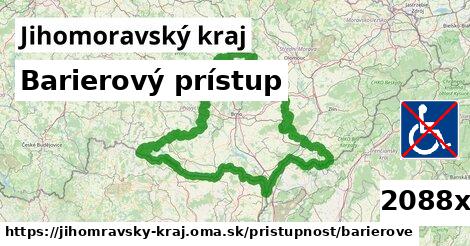 Barierový prístup, Jihomoravský kraj