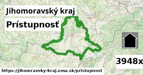 prístupnosť v Jihomoravský kraj