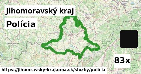 Polícia, Jihomoravský kraj