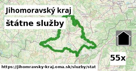 štátne služby, Jihomoravský kraj